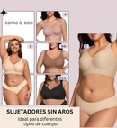 3x Sujetadores FormoFit™ de cobertura total sin aros