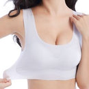 Sujetador ultrafino de seda helada blanco ( talla M = M/L ) - additional image 1